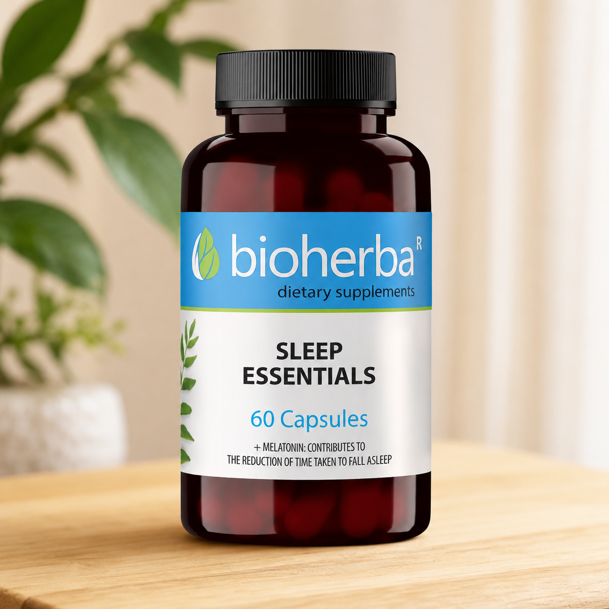 Супер Формула за Сън Bioherba Sleep Essentials, 60 капсули