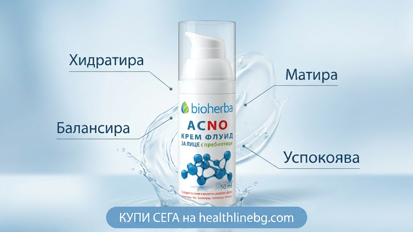 КРЕМ-ФЛУИД ЗА ЛИЦЕ АCNO, срещу Несъвършенства ,50мл