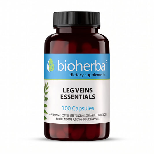 Формула за разширени вени и уморени крака-Leg Veins Essentials, 100 капсули