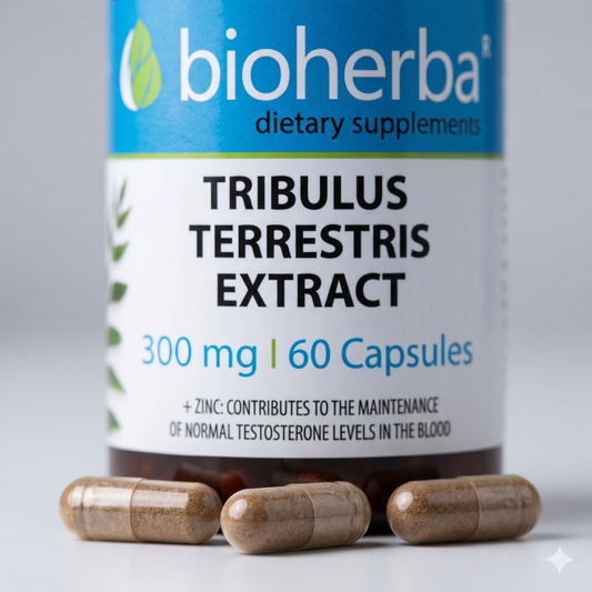 БАБИНИ ЗЪБИ EКСТРАКТ/ TRIBULUS TERRESTRIS EXTRACT, 60 капсули, 300мг