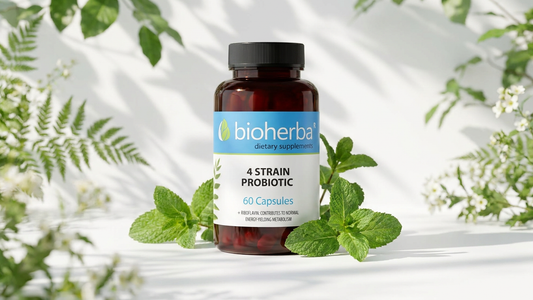 ПРОБИОТИК 4 ЩАМА (4 STRAIN PROBIOTIC) – 60 капсули, Биохерба