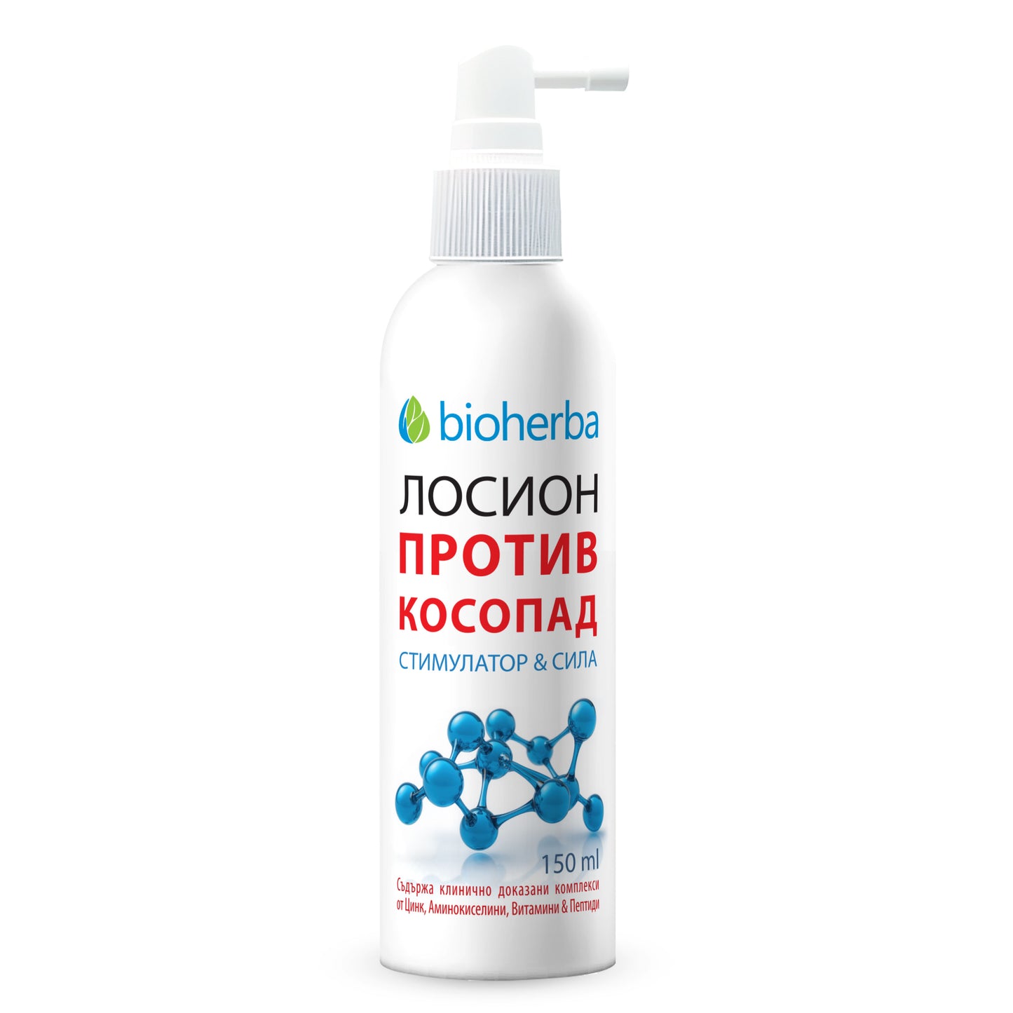 Лосион-еликсир против косопад „Стимулатор & Сила“ (150 мл)