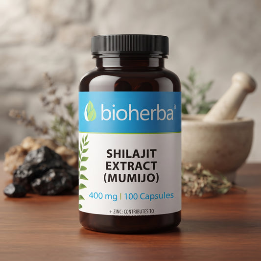 МУМИО ЕКСТРАКТ/ ШИЛАДЖИТ (Shilajit Extract ), Биохерба, 400 мг. 100 капс.