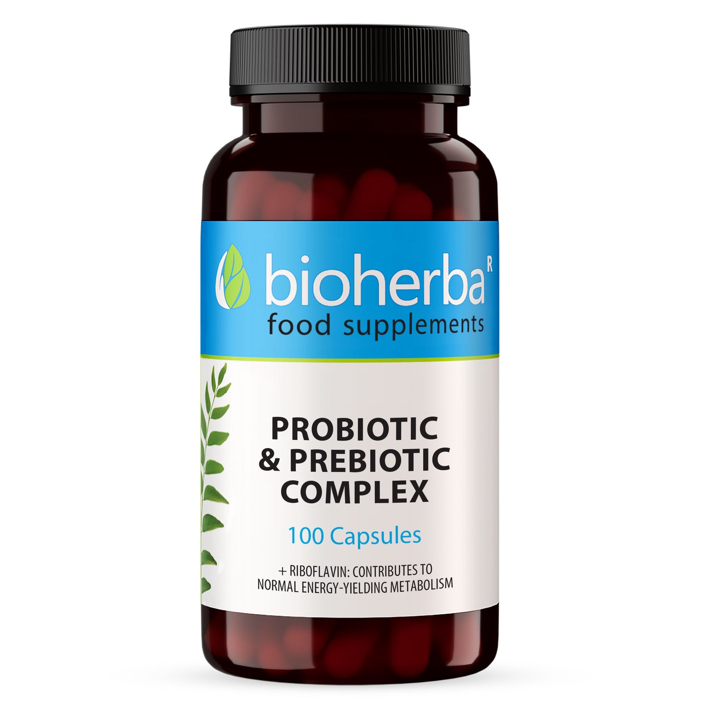 Пробиотик с Пребиотик Комплекс Bioherba – 100 капсули