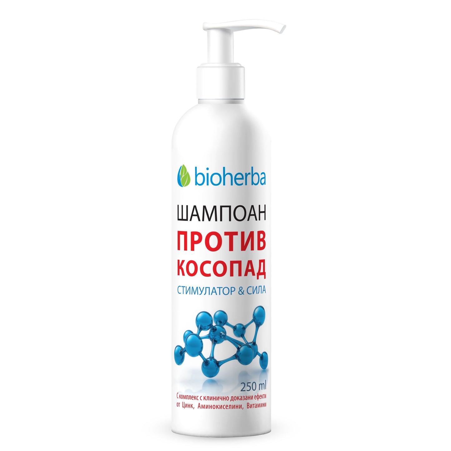 Шампоан против косопад „Стимулатор & Сила“ (250мл)