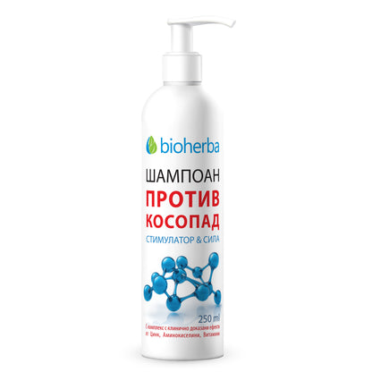 Шампоан против косопад „Стимулатор & Сила“ (250мл)